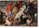The Lion Hunt - Canvas Print