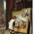The Little Art Connoisseur - Canvas Print