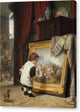 The Little Art Connoisseur - Canvas Print