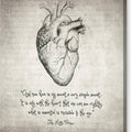 The Little Prince Quote - Canvas Print