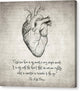 The Little Prince Quote - Canvas Print