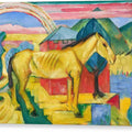 The Long Yellow Horse - Canvas Print