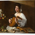 The Lute Player - Canvas Print