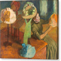 The Millinery Shop - Canvas Print