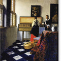 The Music Lesson - Canvas Print