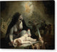 The Night-Hag Visiting Lapland Witches - Canvas Print