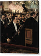 The Orchestra At The Opera - Canvas Print