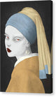 The Other Girl with a Pearl Earring - Canvas Print