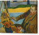 The Painter of Sunflowers - Canvas Print
