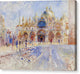 The Piazza San Marco, Venice - Canvas Print