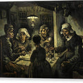 The Potato Eaters - Canvas Print