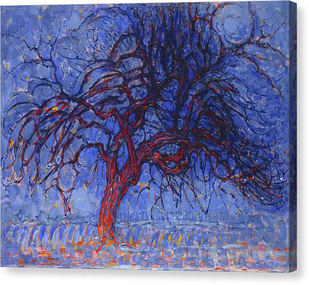 The Red Tree - Canvas Print