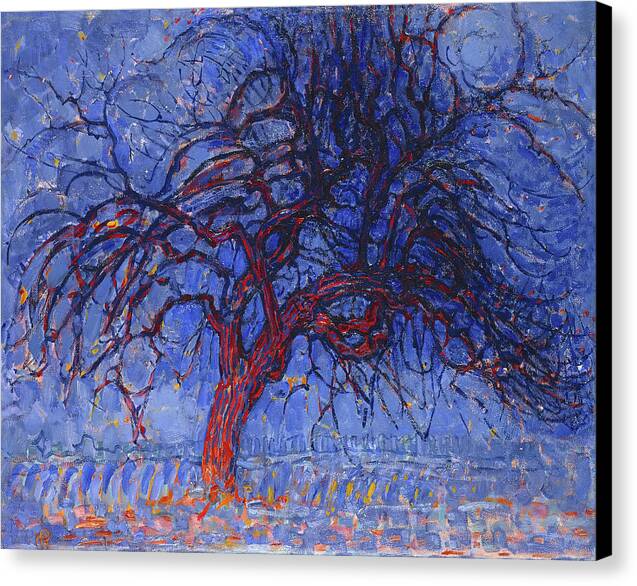 The Red Tree - Canvas Print