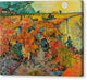 The Red Vineyard - Canvas Print