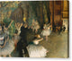 The Rehearsal of the Ballet Onstage - Canvas Print
