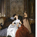 The Reluctant Bride - Canvas Print