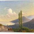 The Road To Gurzuf, Crimea - Canvas Print