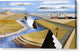 The Rye Marshes, East Sussex - Canvas Print