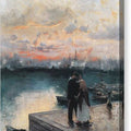 The Sailor's Farewell - Canvas Print