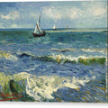 The Sea at Les Saintes-Maries-de-la-Mer - Canvas Print