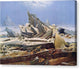 The Sea of Ice - Canvas Print