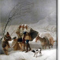 The Snowstorm - Canvas Print