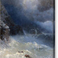 The Storm at Cape Aya - Canvas Print