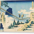 The Suspension Bridge - Canvas Print