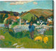 The Swineherd, Brittany - Canvas Print