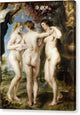 The Three Graces - Canvas Print