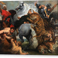 The Tiger Hunt - Canvas Print
