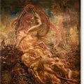 The Treasures of Satan - Canvas Print