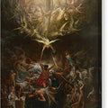 The Triumph of Christianity over Paganism - Canvas Print