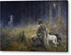 The Vision of St. Hubert - Canvas Print