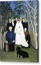 The Wedding Party - Canvas Print