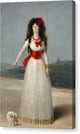 The White Duchess - Canvas Print