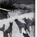 The Wolves - Canvas Print