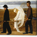 The Wounded Angel - Canvas Print