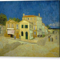 The Yellow House - Canvas Print