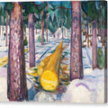 The Yellow Log - Canvas Print