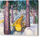 The Yellow Log - Canvas Print