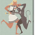 Theseus and the Minotaur - Canvas Print