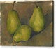 Three Pears - Canvas Print