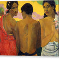 Three Tahitians - Canvas Print