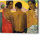 Three Tahitians - Canvas Print