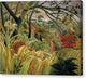Tiger in a Tropical Storm - Canvas Print