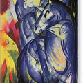 Tower of Blue Horses - Canvas Print