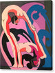 Two Acrobats - Canvas Print