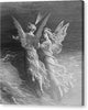 Two Angelic Spirits - Canvas Print
