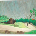Un Matin De Pluie - Canvas Print